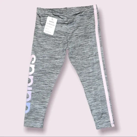 NWT Adidas toddler 2-piece legging set
